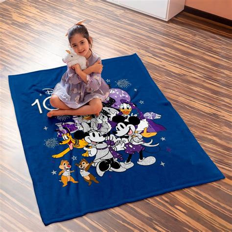 disney holiday blanket|disney 100 throw blanket.